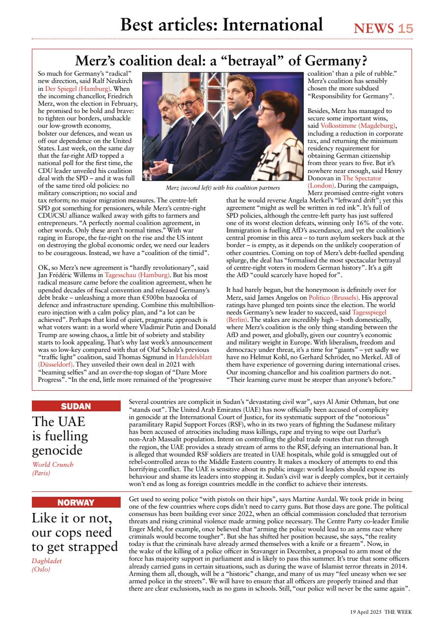 The Week Preview Pages