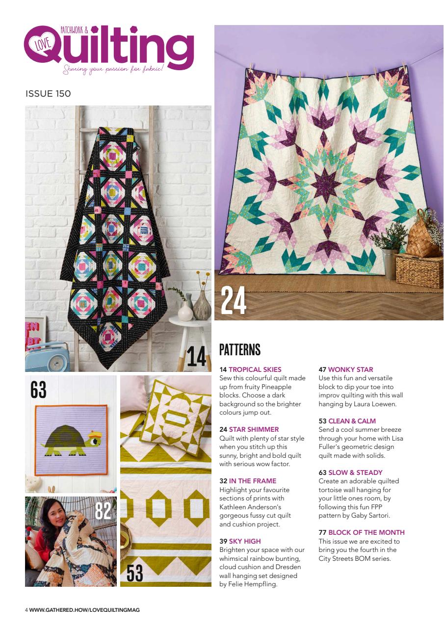 Love Patchwork & Quilting Preview Pages