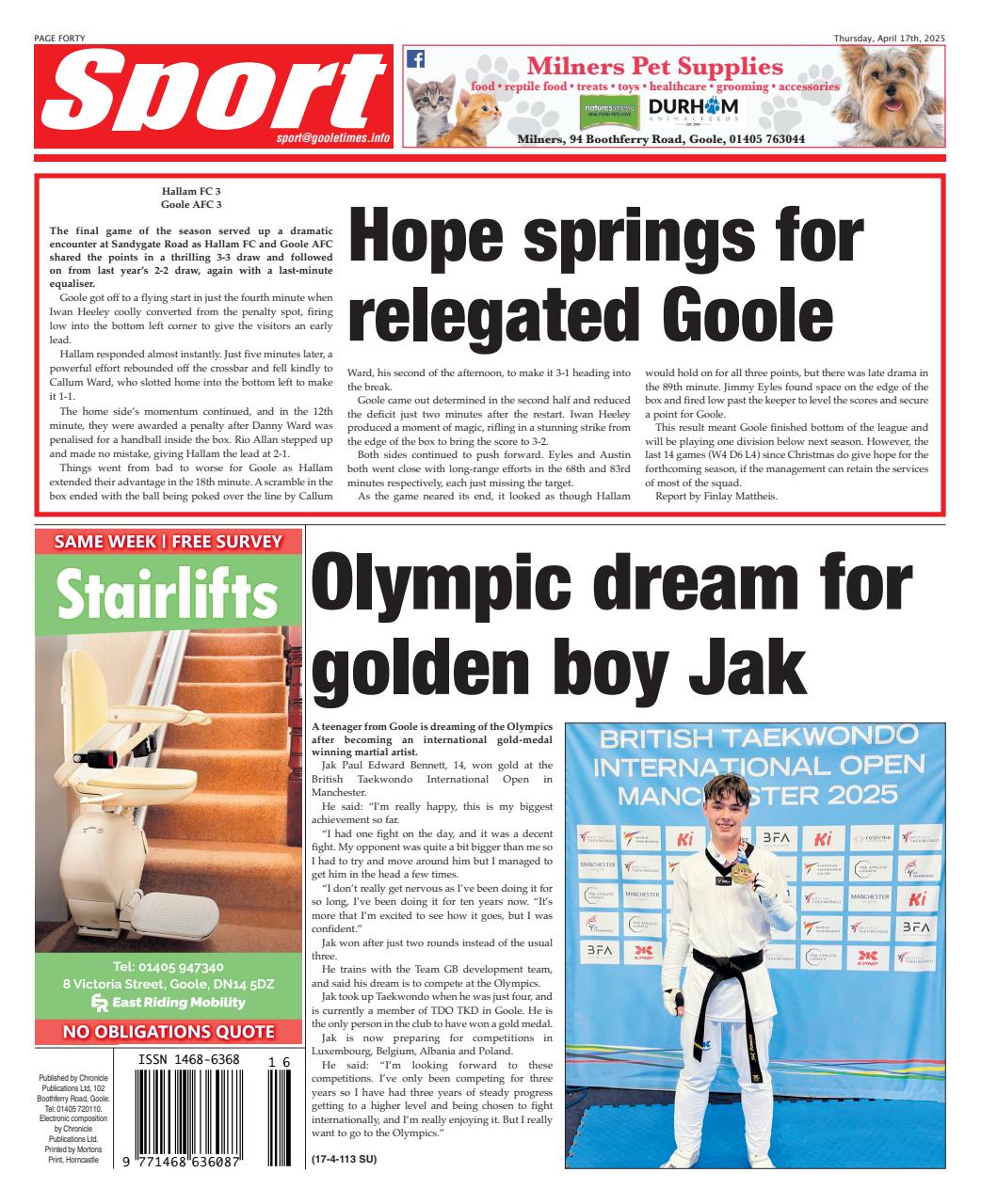 Goole Times Preview Pages