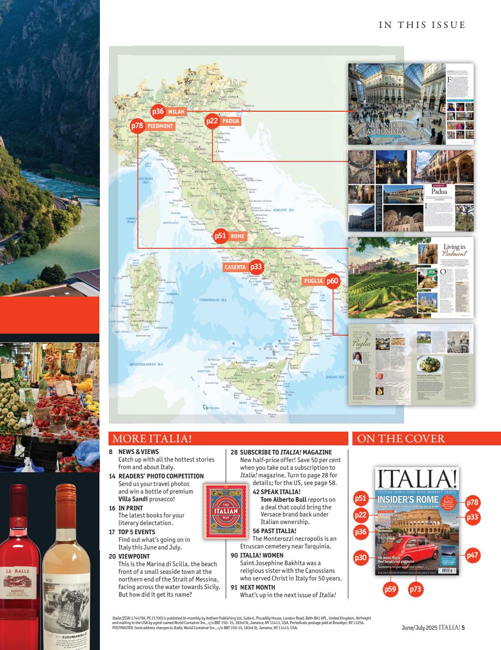 Italia! Preview Pages