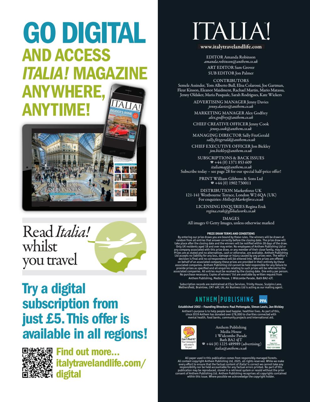 Italia! Preview Pages