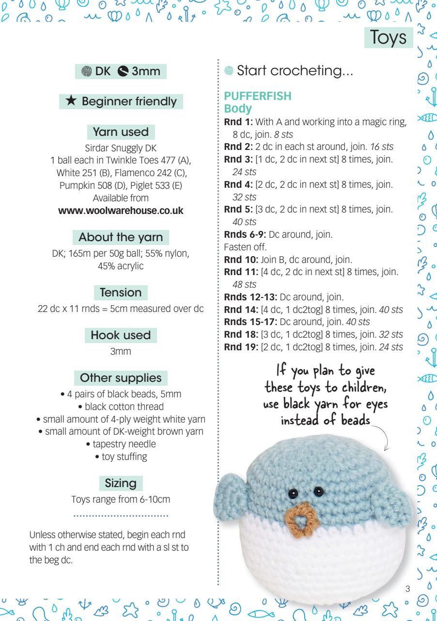 Crochet Now Magazine Preview Pages