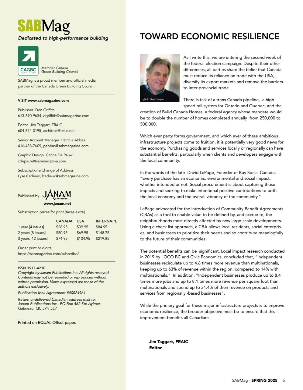 SABMag Preview Pages