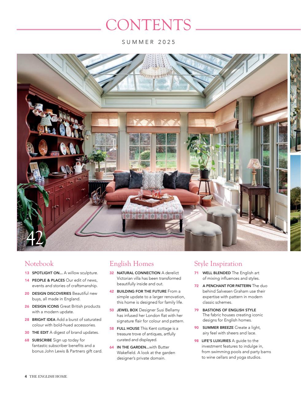 The English Home Preview Pages