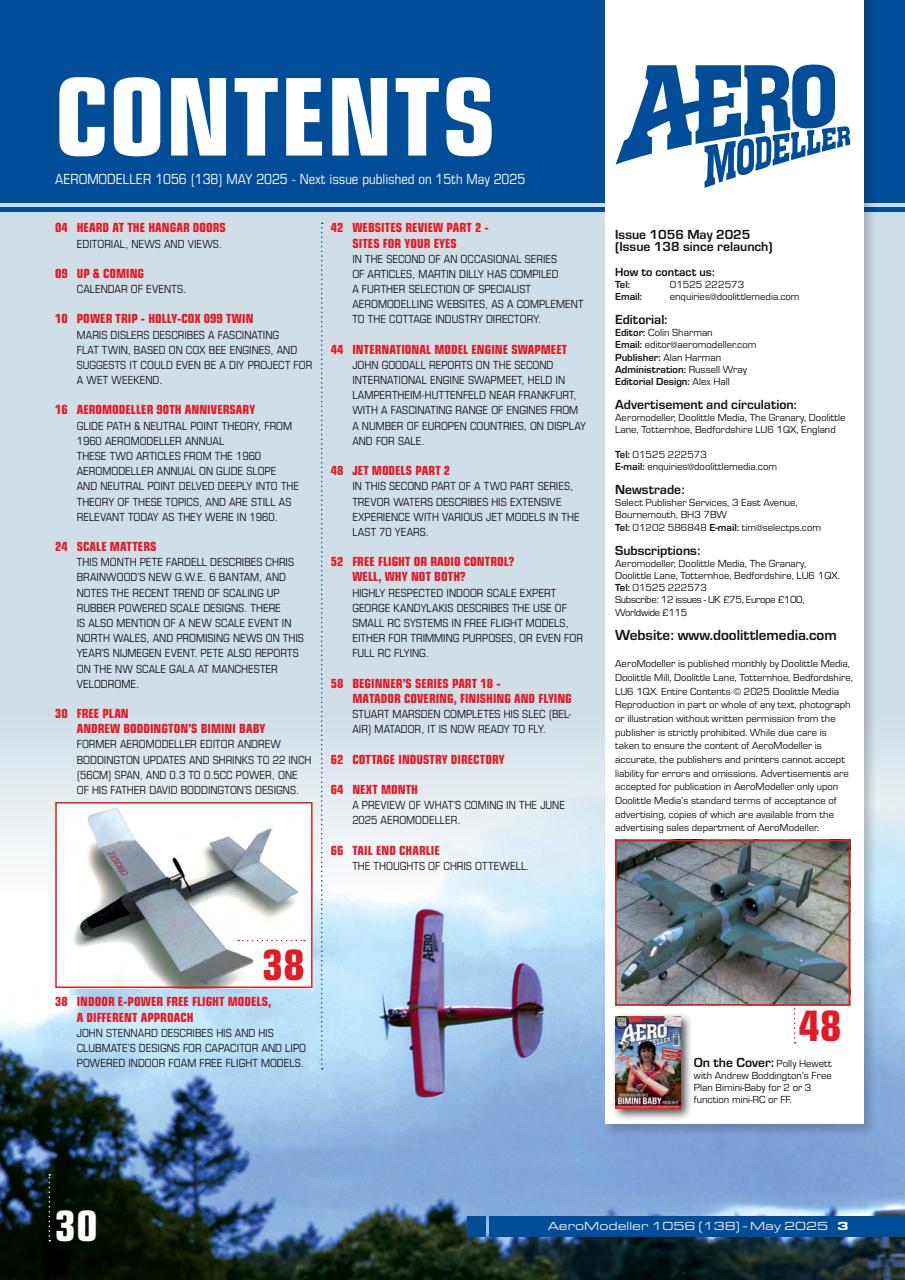 AeroModeller Preview Pages