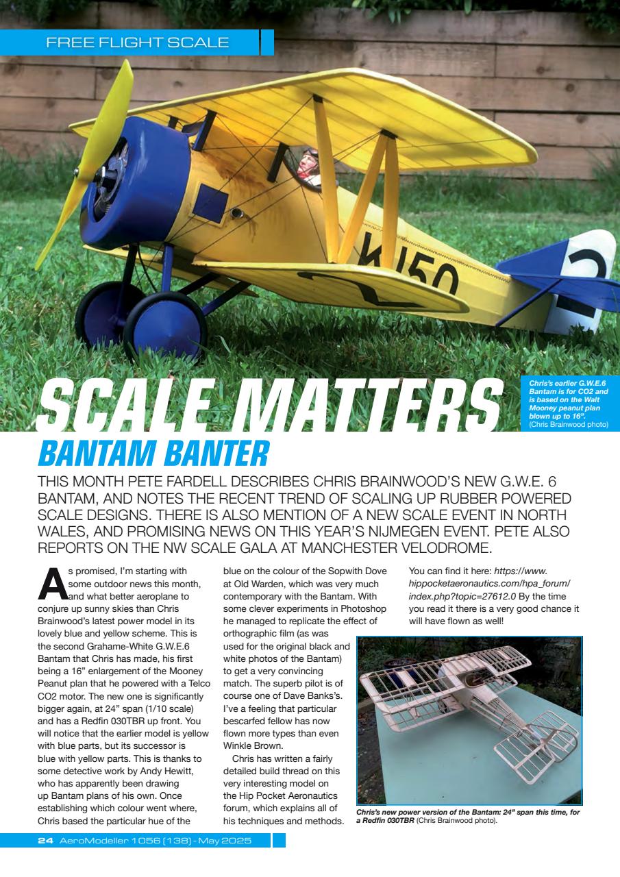 AeroModeller Preview Pages