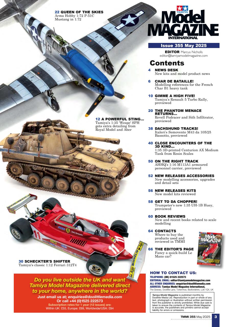 Tamiya Model Magazine Preview Pages