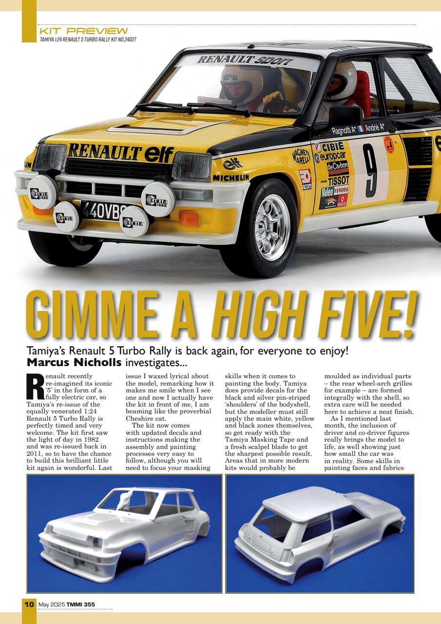 Tamiya Model Magazine Preview Pages