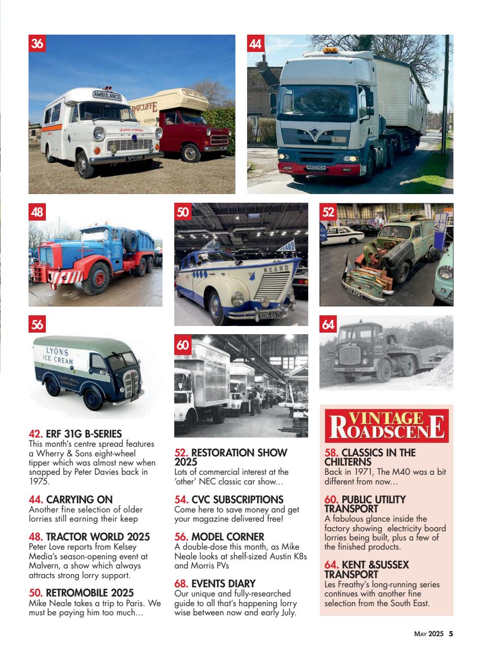 Classic & Vintage Commercials Preview Pages