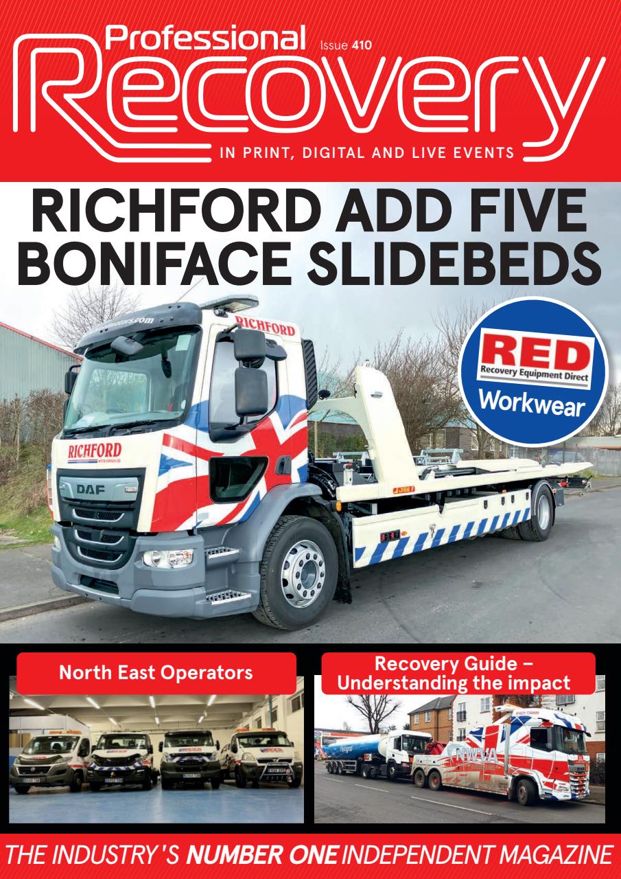 Professional Recovery Magazine Preview Pages