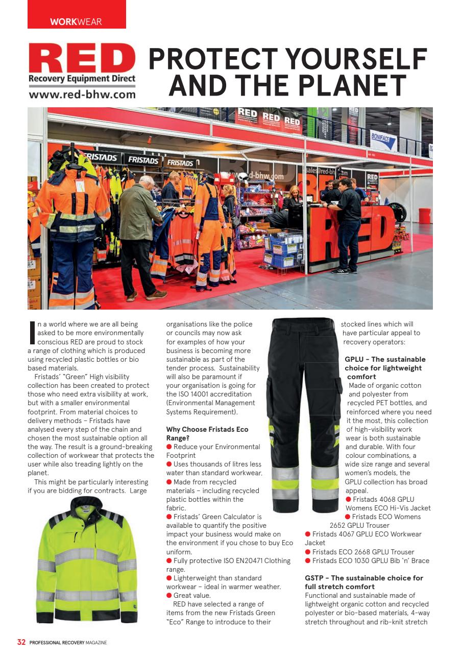 Professional Recovery Magazine Preview Pages