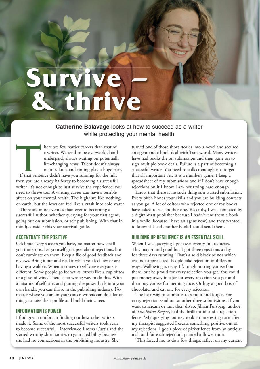 Writing Magazine Preview Pages