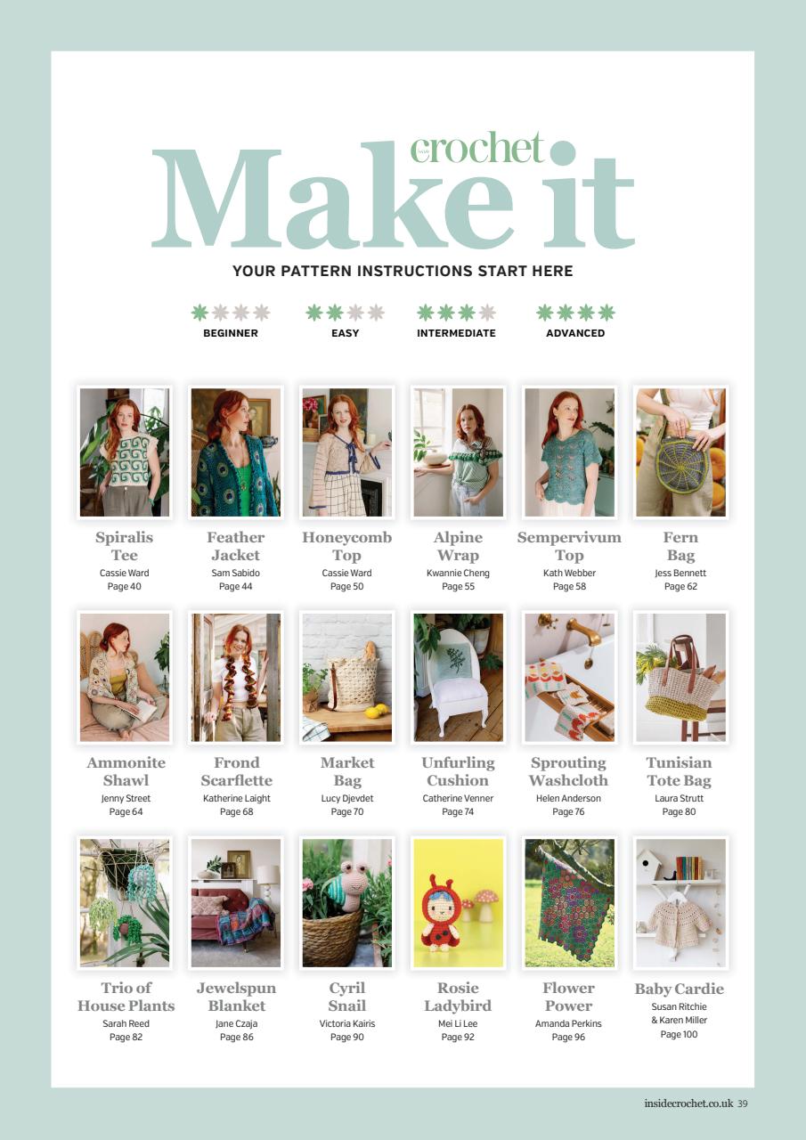 Inside Crochet Preview Pages