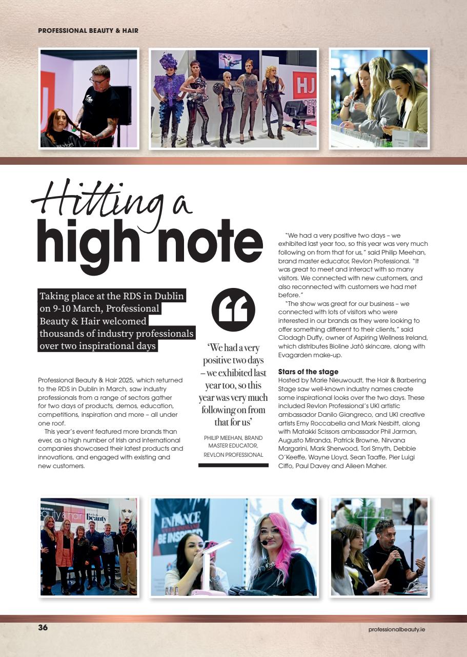 Professional Beauty & HJ Ireland Preview Pages