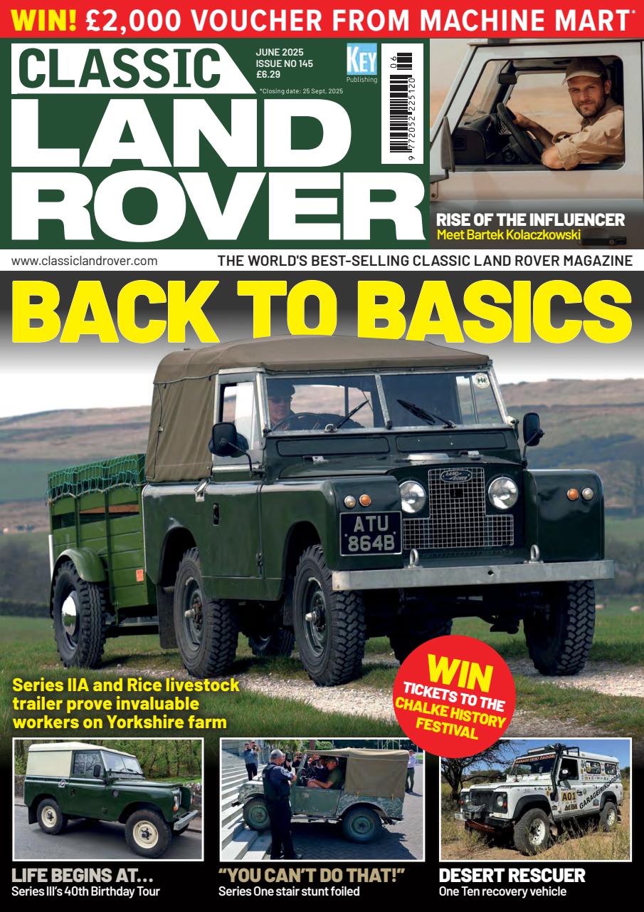 Classic Land Rover Magazine Preview Pages