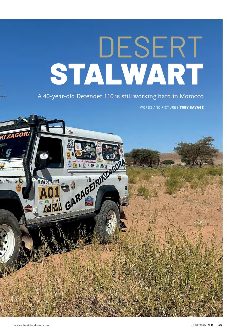 Classic Land Rover Magazine Preview Pages