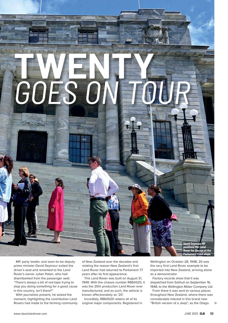 Classic Land Rover Magazine Preview Pages