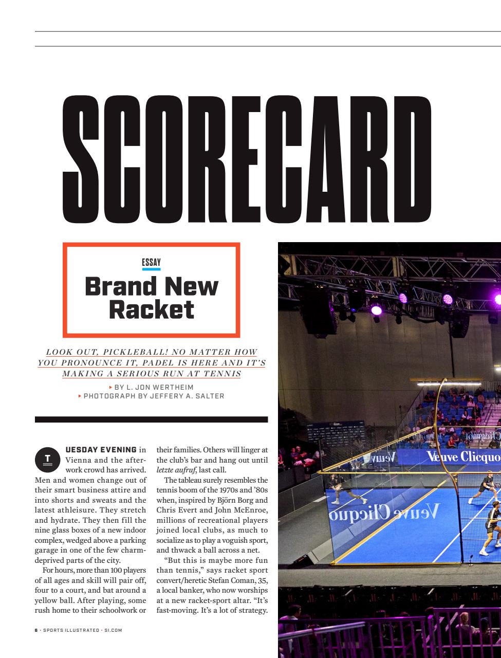 Sports Illustrated Preview Pages