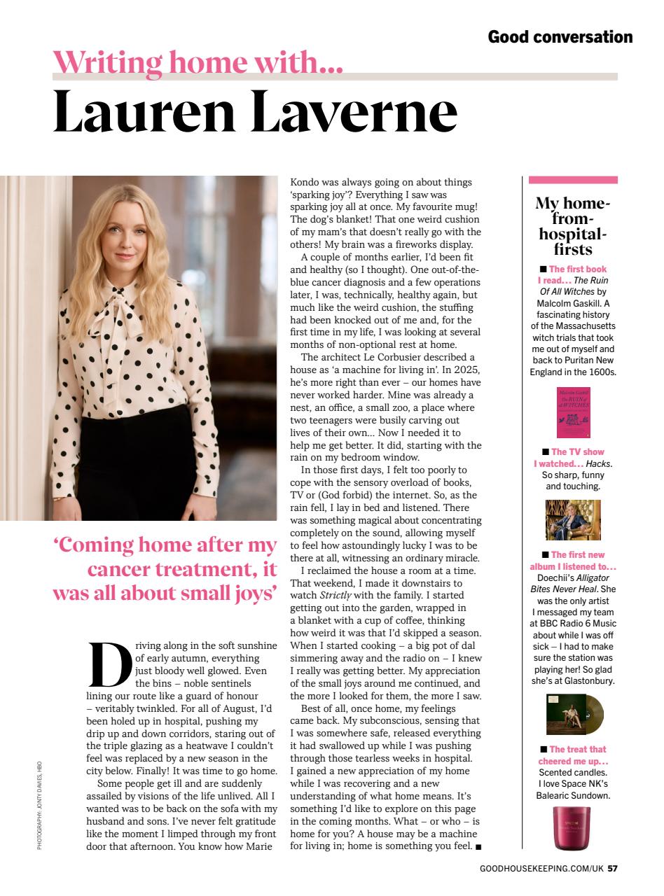 Good Housekeeping Preview Pages