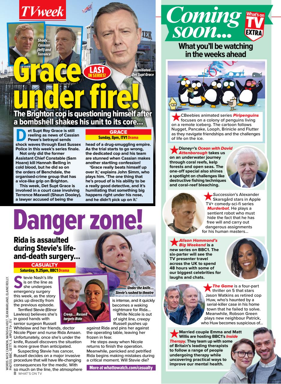 What's on TV Preview Pages