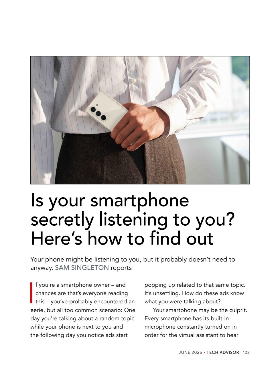 Tech Advisor Preview Pages