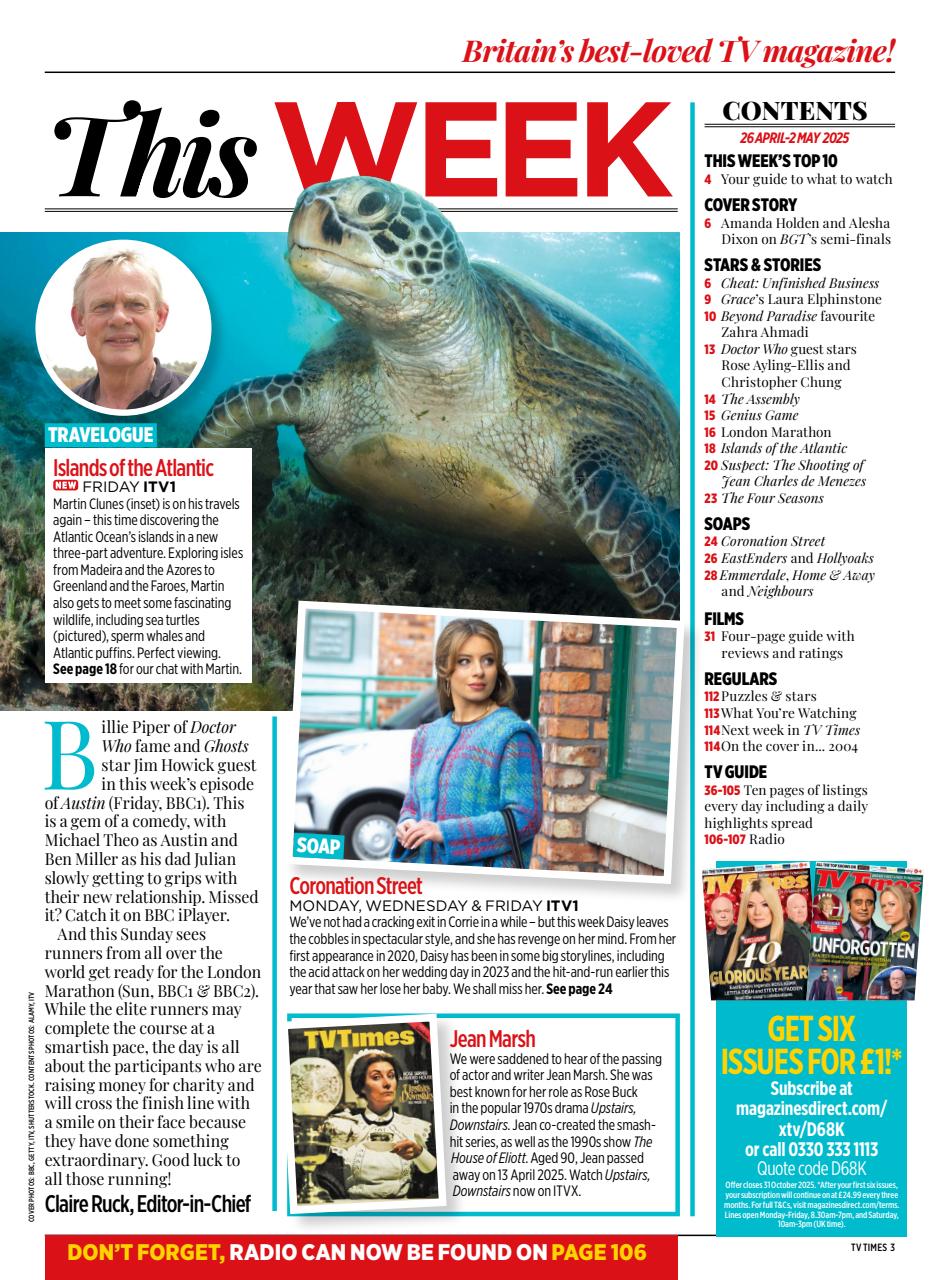 TV Times Preview Pages