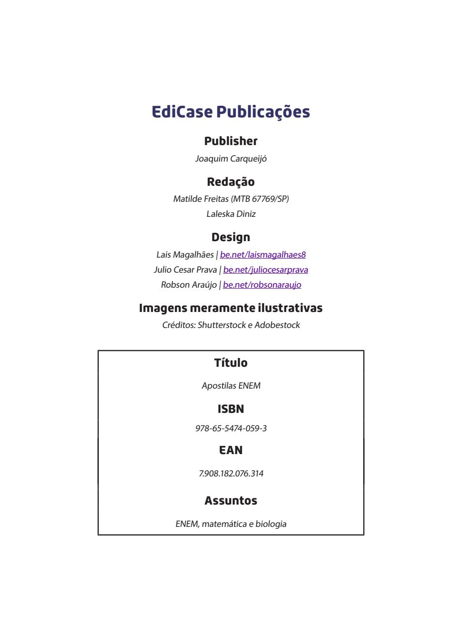 Apostilas ENEM Preview Pages