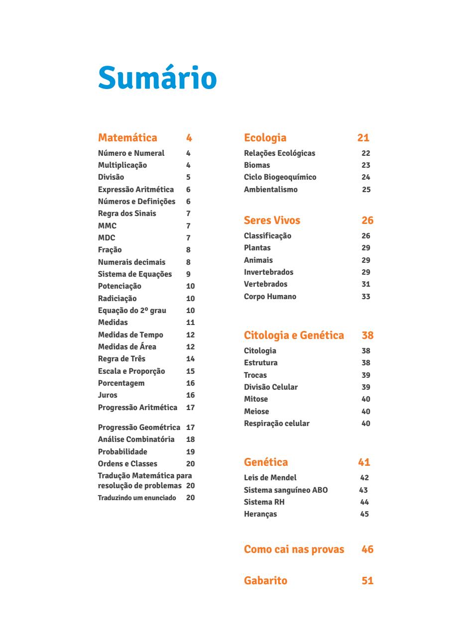 Apostilas ENEM Preview Pages