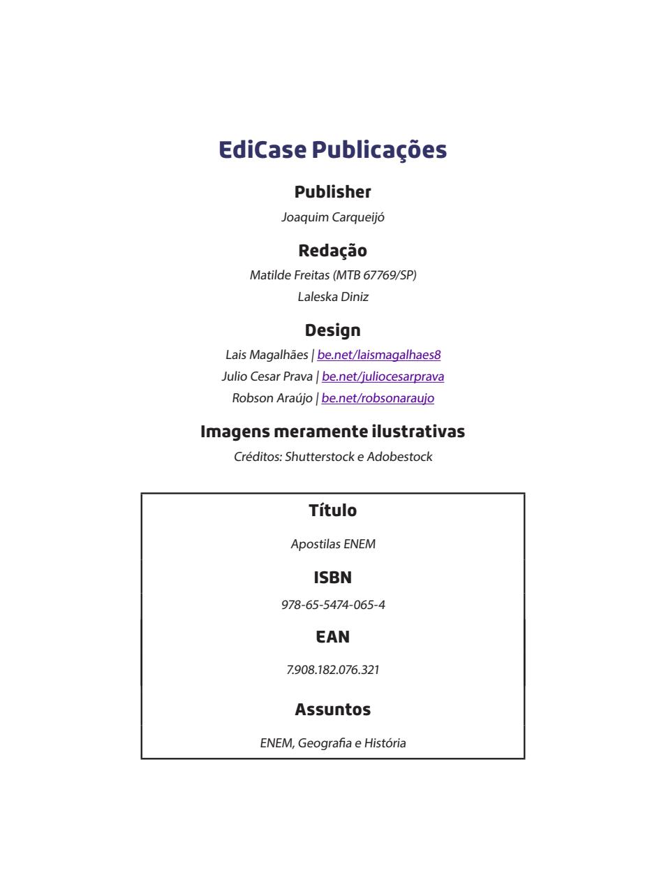 Apostilas ENEM Preview Pages