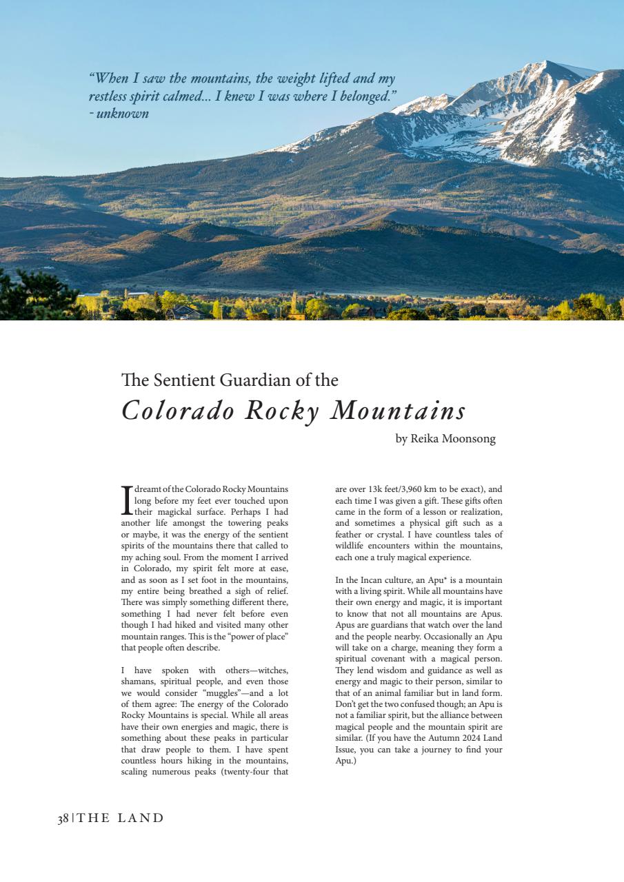 Witchology Magazine Preview Pages