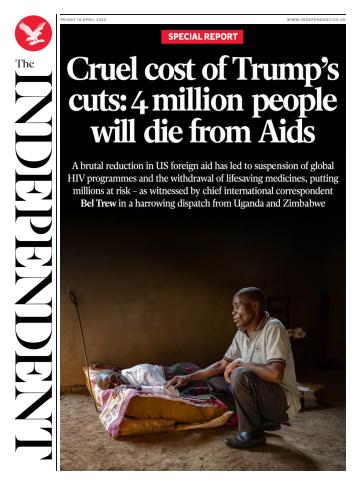 Friday, 18 April 2025 issue Friday, 18 April 2025