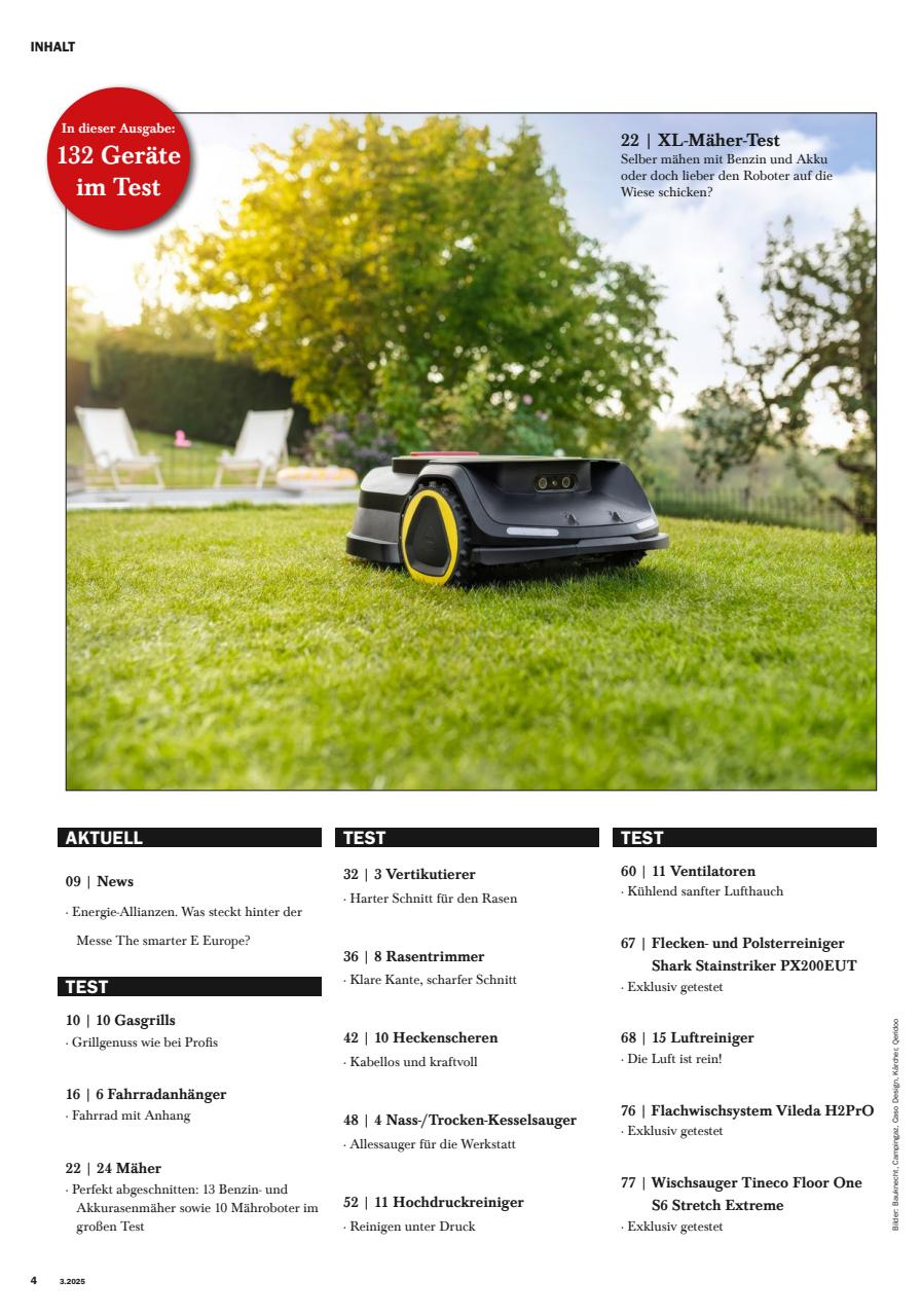 Haus & Garten Test Preview Pages