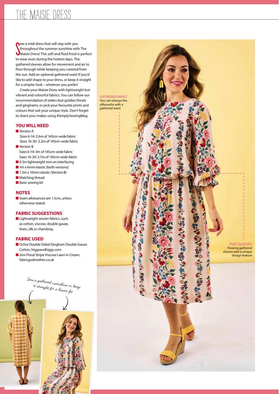 Simply Sewing Preview Pages