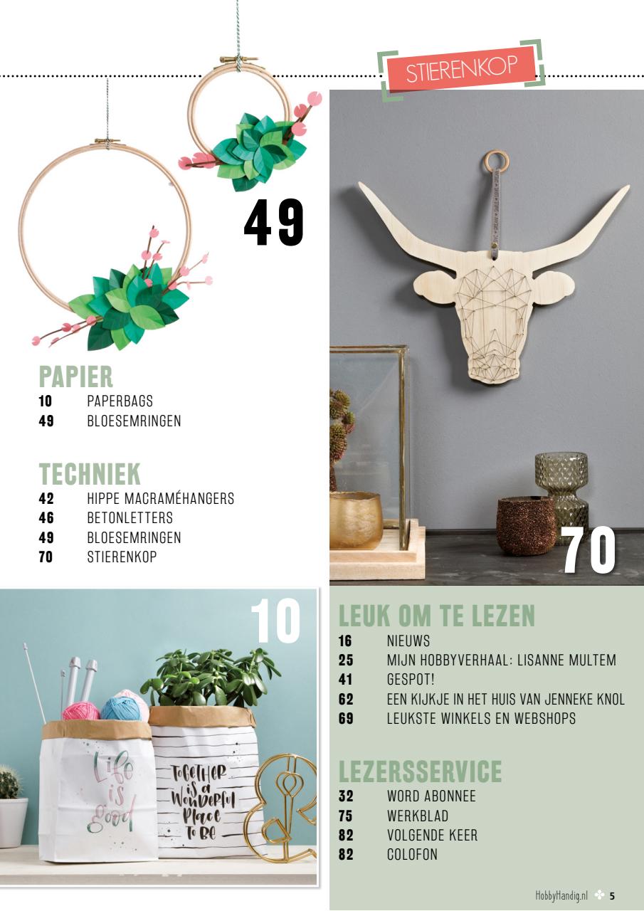 HobbyHandig Preview Pages