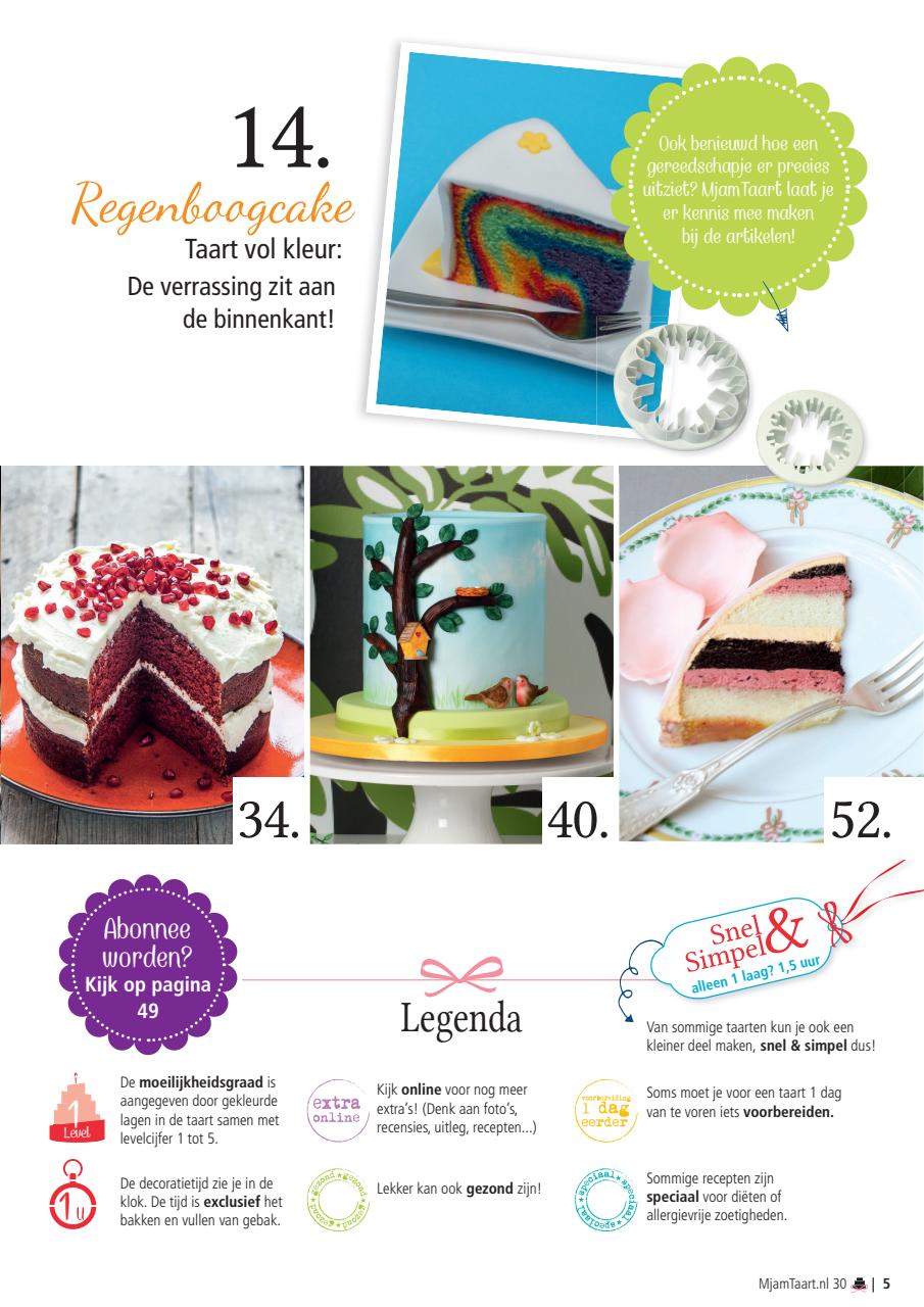 MjamTaart Zoet en Eten Preview Pages
