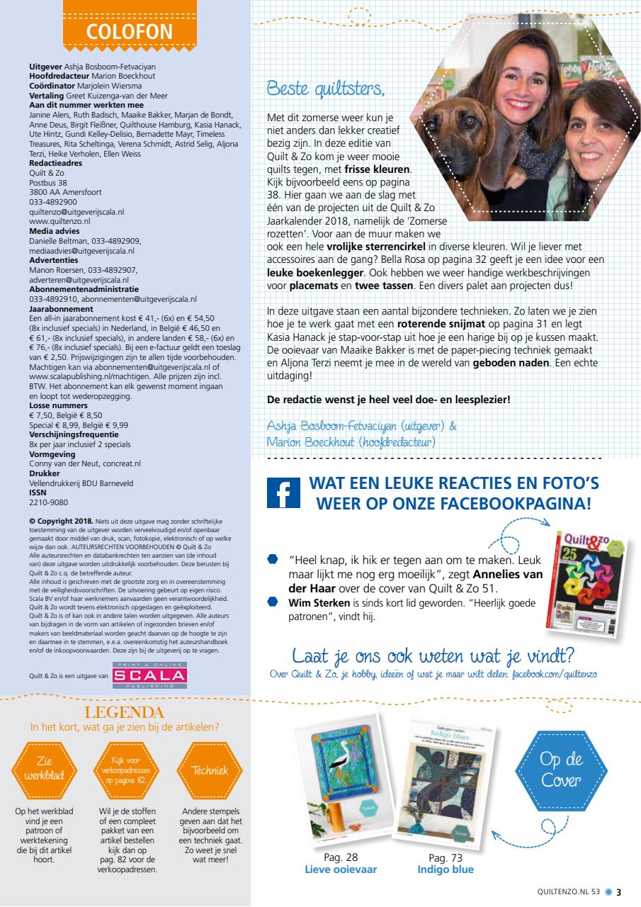 Stitch & Quilt (Quilt & Zo) Preview Pages