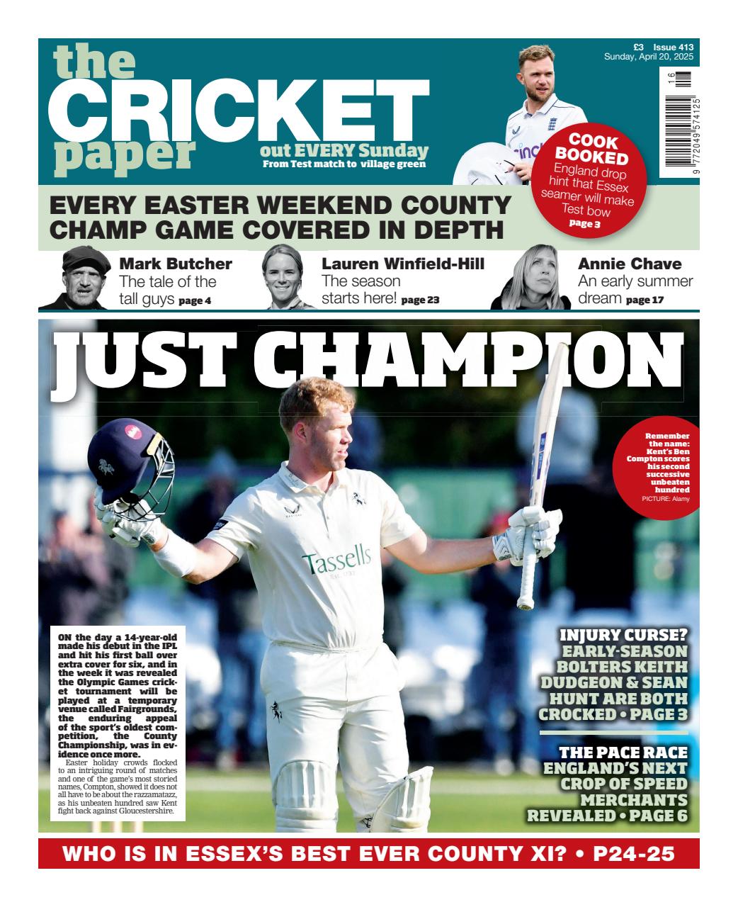 The Cricket Paper Preview Pages