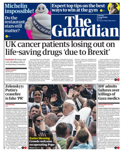 The Guardian Newspaper issue 