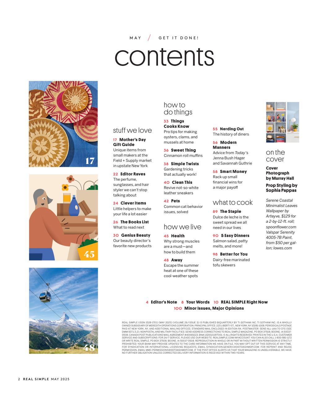 Real Simple Preview Pages