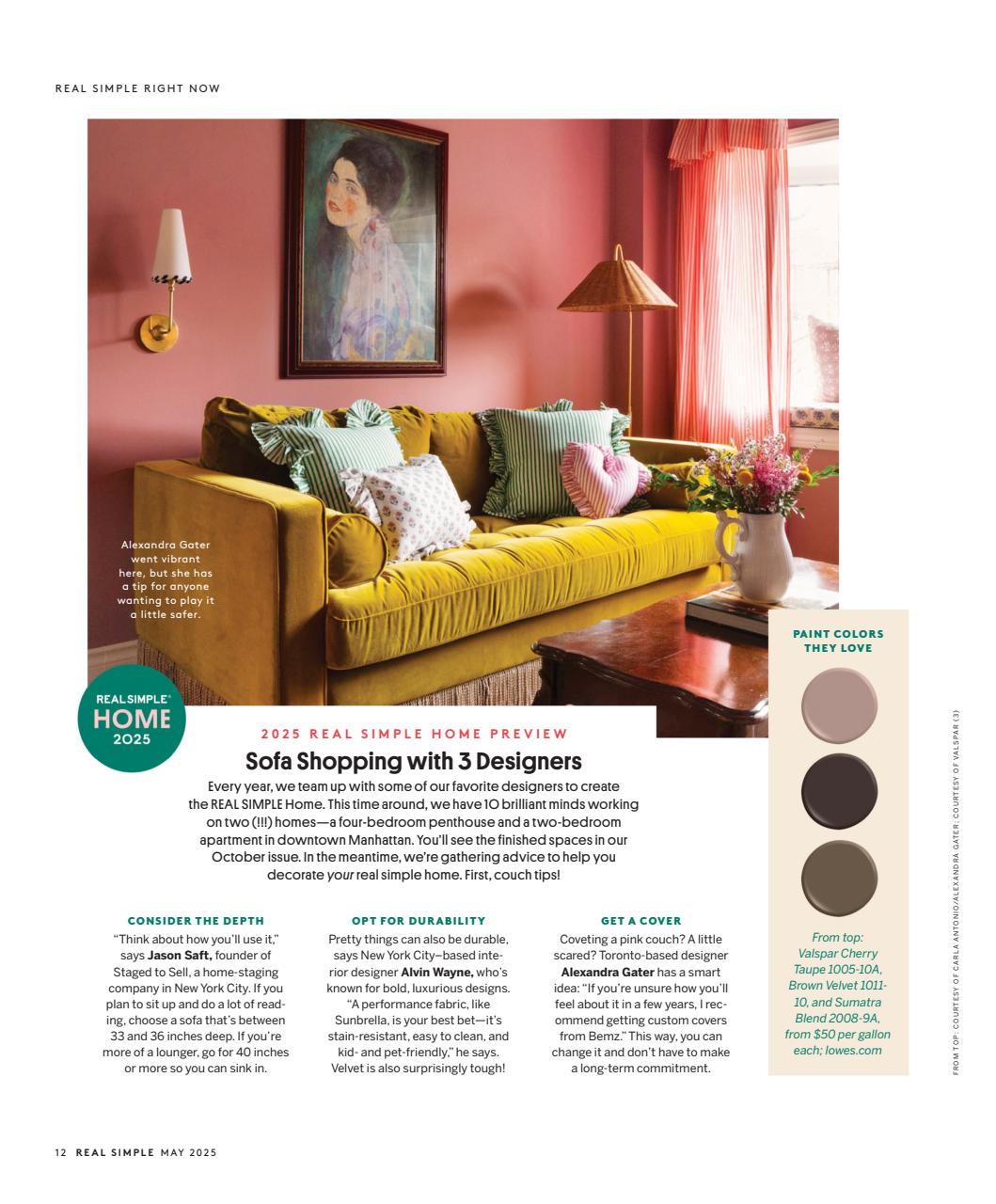 Real Simple Preview Pages