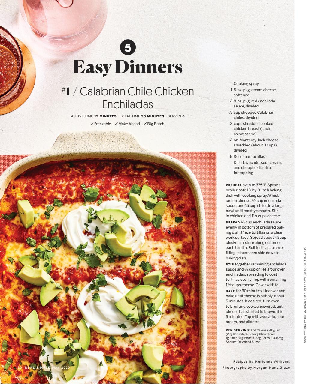 Real Simple Preview Pages