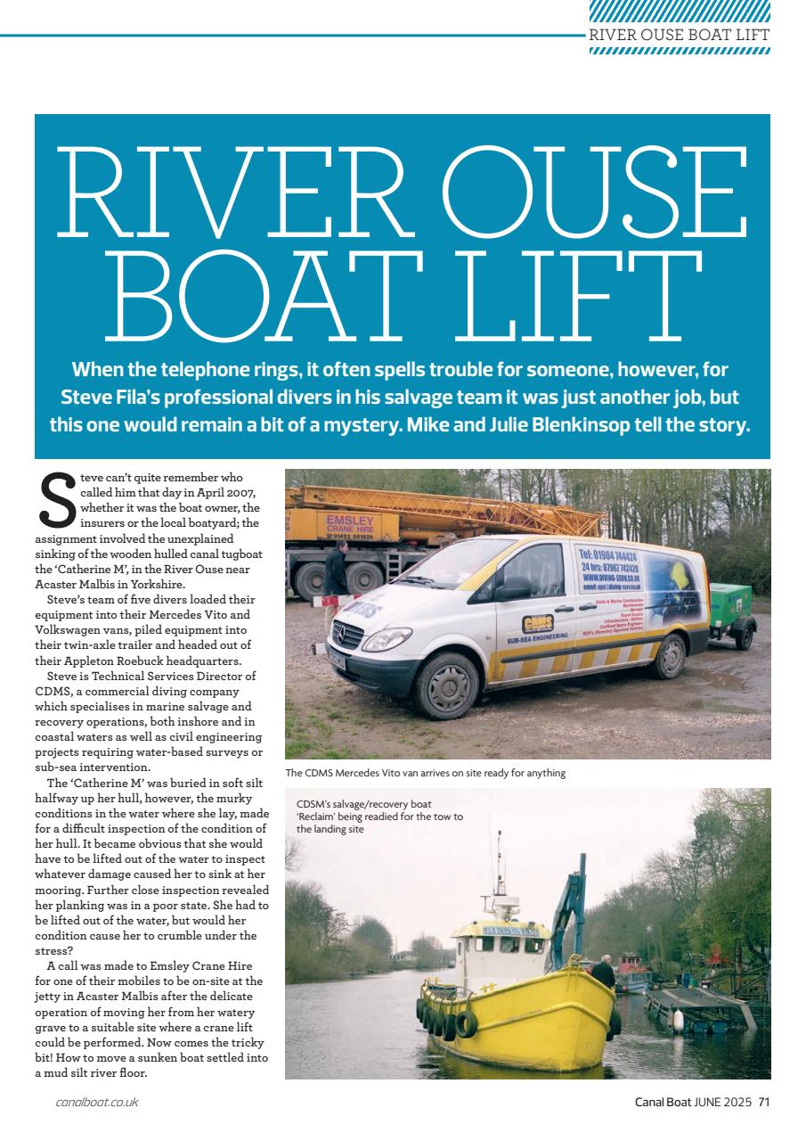 Canal Boat Preview Pages