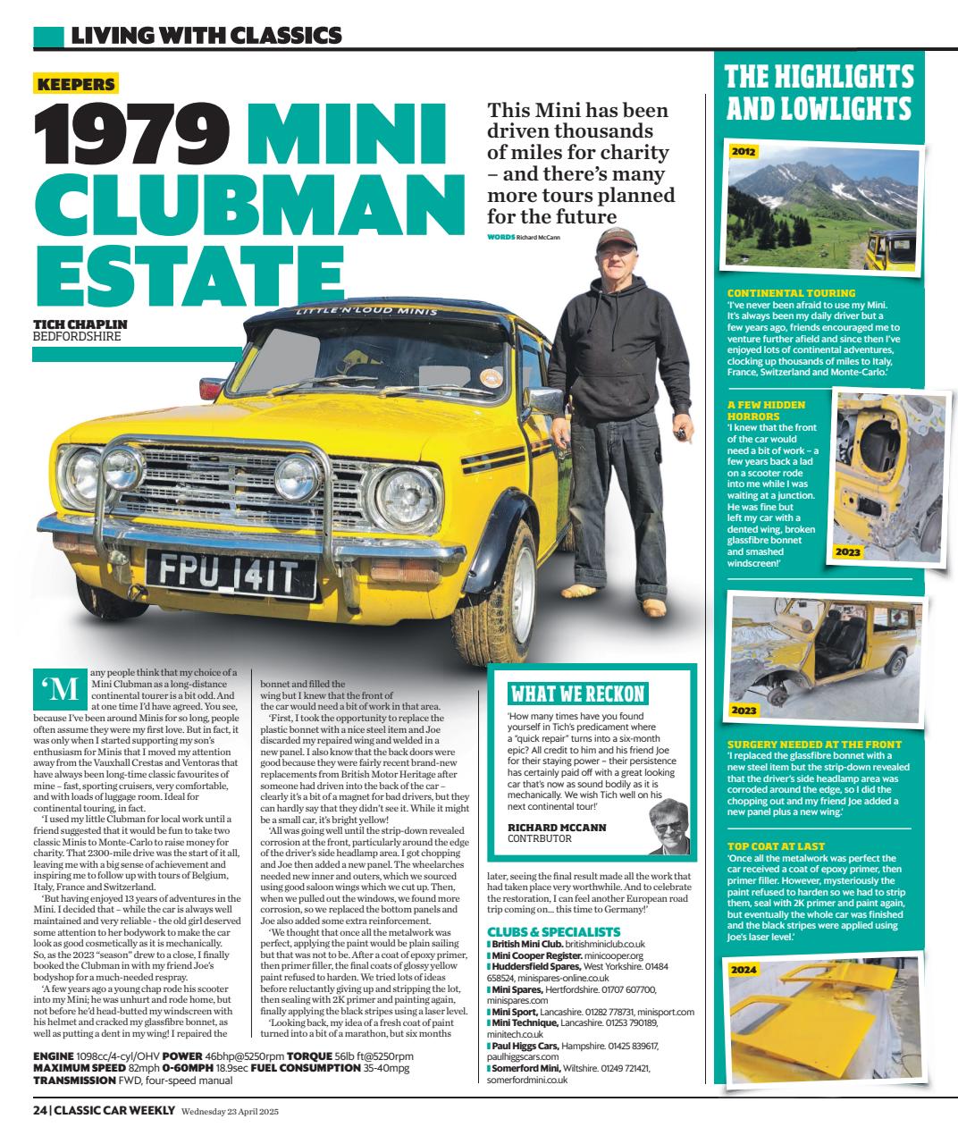 Classic Car Weekly Preview Pages