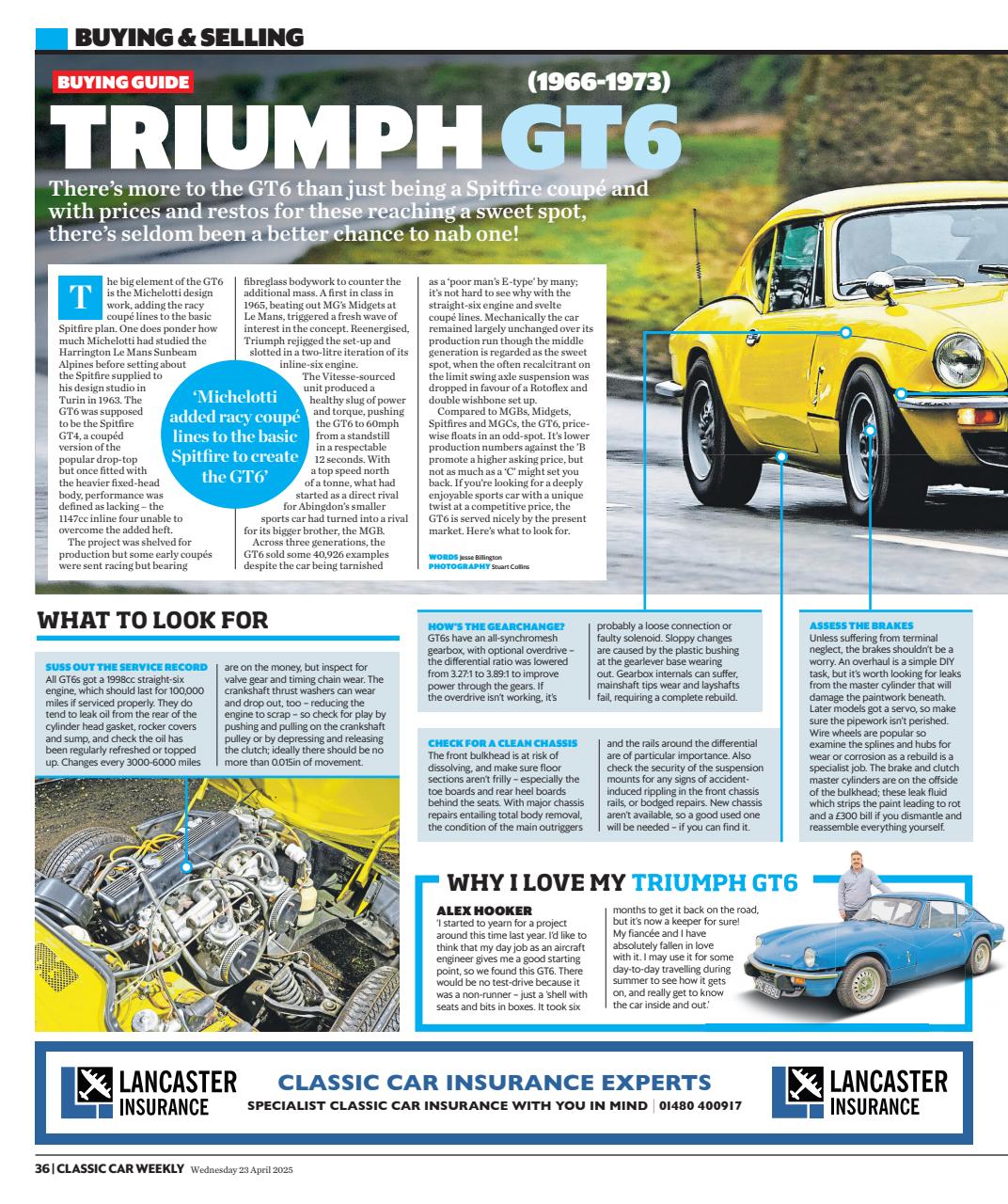 Classic Car Weekly Preview Pages