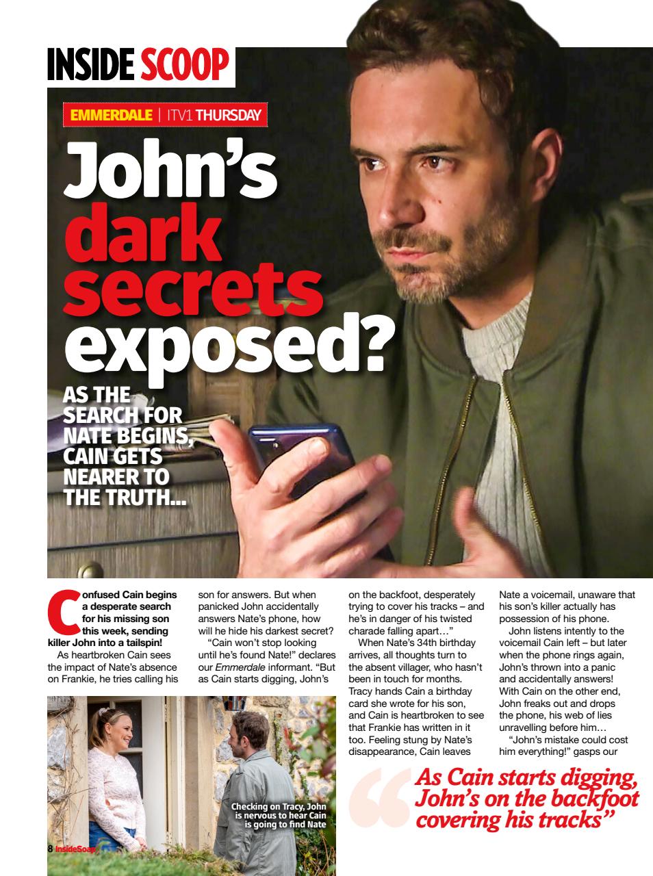 Inside Soap Preview Pages