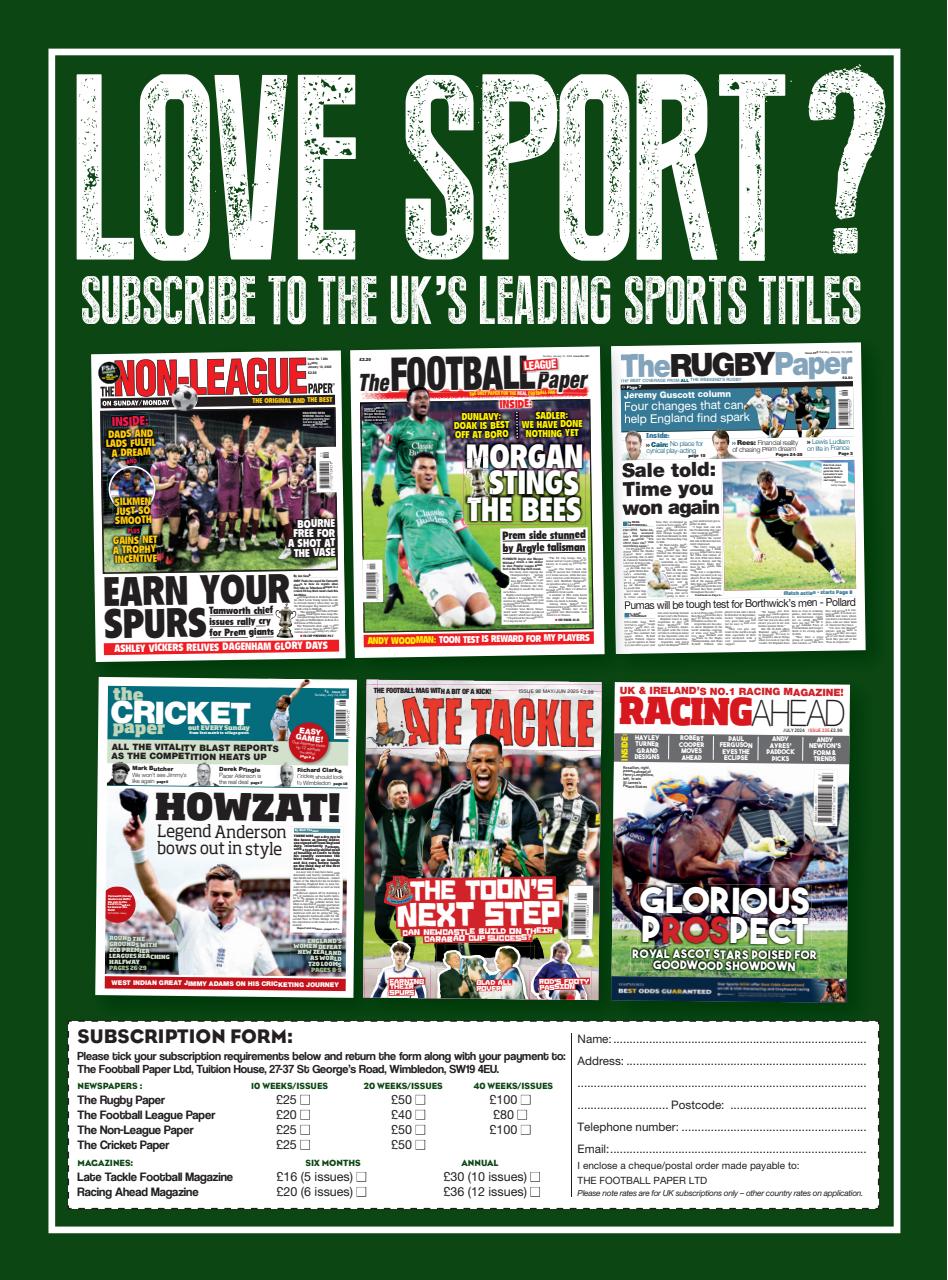 Racing Ahead Preview Pages