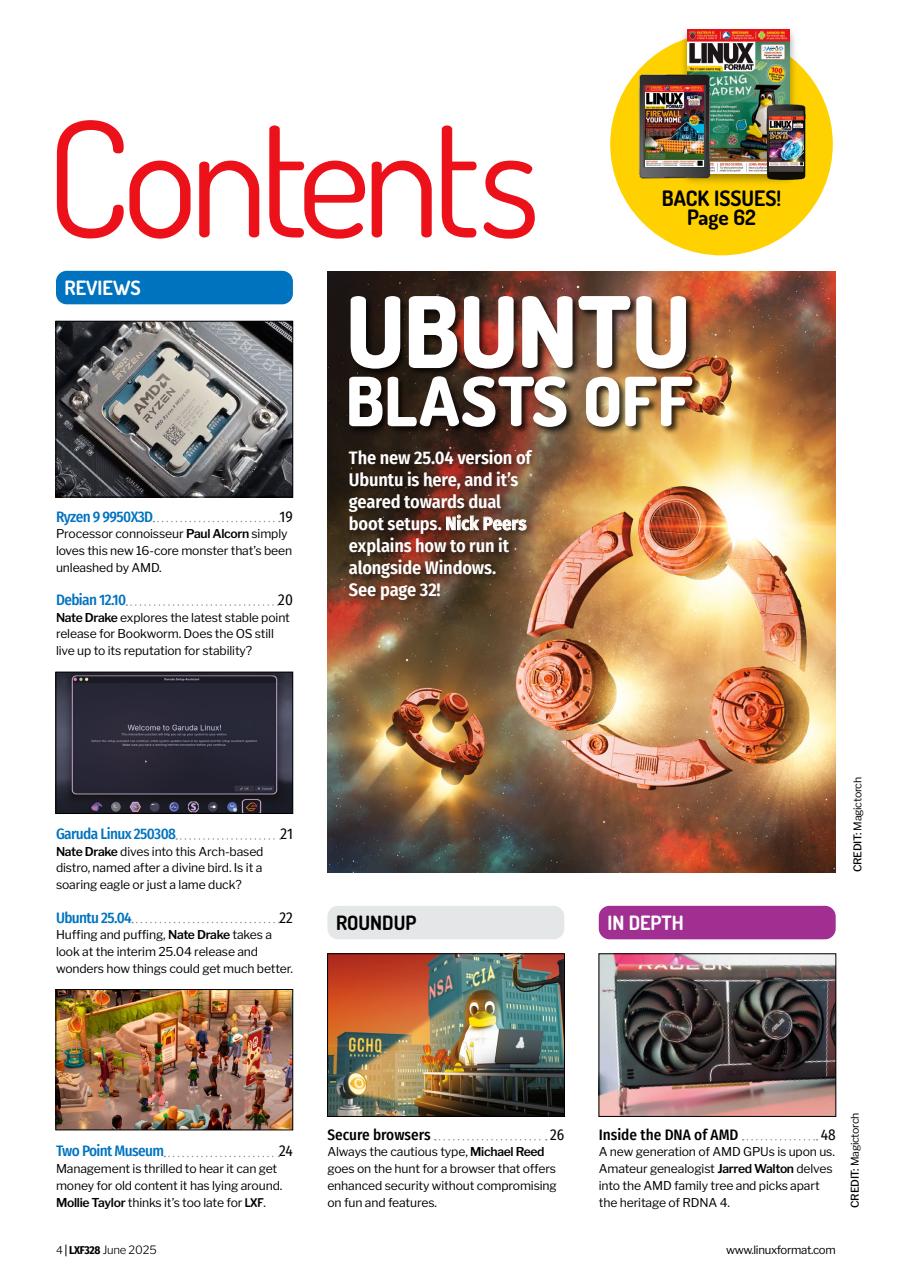 Linux Format Preview Pages