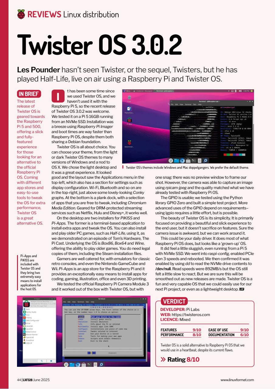 Linux Format Preview Pages