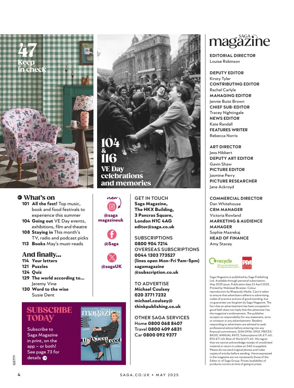 Saga Magazine Preview Pages