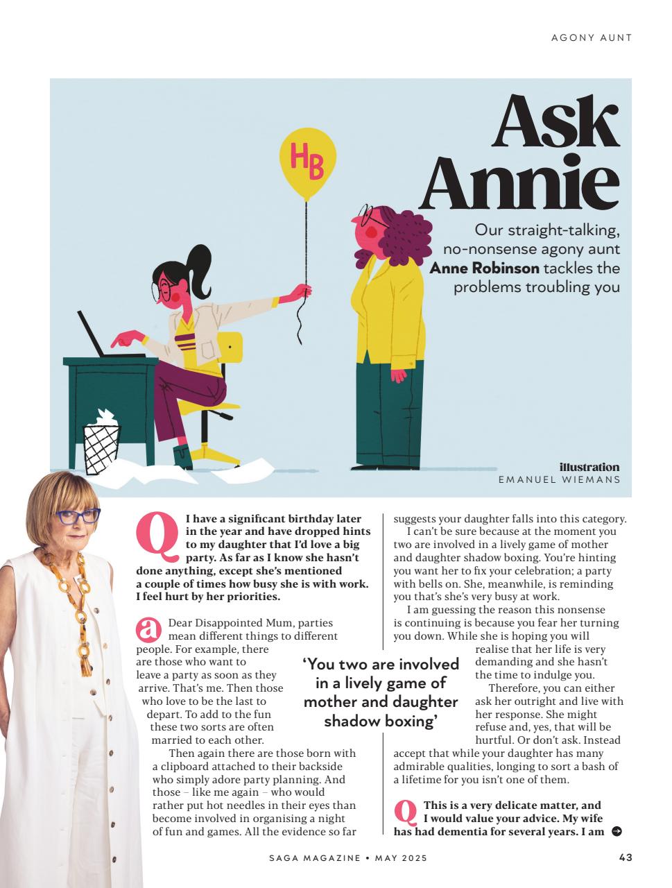 Saga Magazine Preview Pages